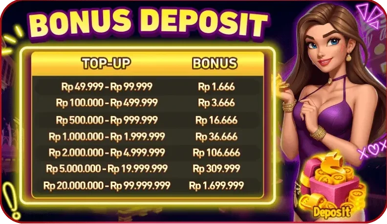 BONUS DEPOSIT